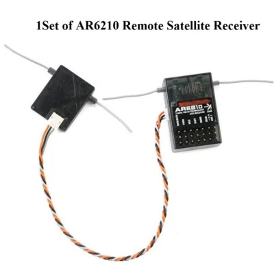 AR6210 DSMX 6-Channel Receiver RX Support DSM2 for Transmitter TX RC - Image 1 of 4