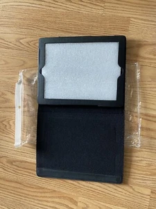 Brand New- Apple ipad Gen 2, 3, 4 Black Leather case with stand - Picture 1 of 5