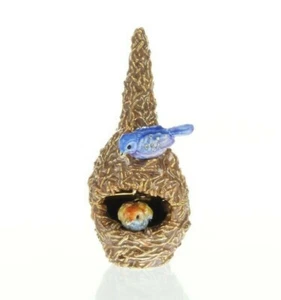 Nid d'oiseau boîte à bijoux fait à la main par Keren Kopal & cristaux  - Picture 1 of 9