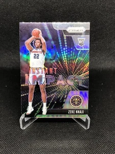 Zeke Nnaji 2020-21 Panini Prizm Instant Impact #8 RC Silver Prizm - Picture 1 of 2