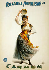 TZ71 Vintage Carmen Opera Theatre Poster Print A1 A2 A3 