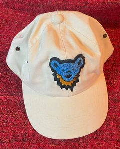 GRATEFUL DEAD FUZZY BLUE JERRY BEAR BASEBALL HAT Strapback Low Profile - Picture 1 of 2