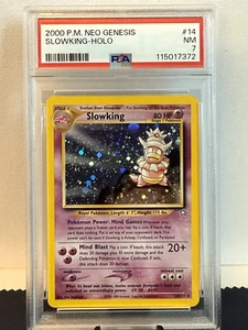 Pokemon TCG: 2000 Neo Genesis Unlimited Slowking 14/111 Holo Rare PSA 7 - Picture 1 of 4