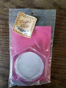 Crafters Pride Acryl Untersetzer weiß 18 Stück Vinylgewebe Kreuzstich versiegelt - Bild 1 von 5