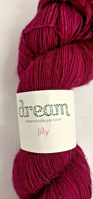 NEW ~ Dream in Color JILLY ~ #48 Jocelyn ~ Magenta Multi~ 100% Superwash Merino - Image 1 of 4
