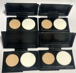 Lot of 4 MAC Studio Fix Powder Plus Foundation w/ Sponge NC30 1.5g Each Original - Picture 1 of 3
