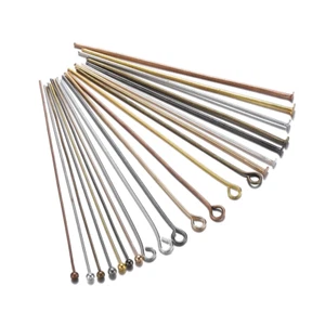 100/200 piezas alfileres para ojos alfileres para cabeza de bola fabricación de joyas hágalo usted mismo Reino Unido - Imagen 1 de 36