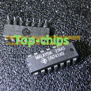10 PIEZAS INVERSOR SN7414N DIP-14 SCHMITT-TRIGGER #F17 - Imagen 1 de 4