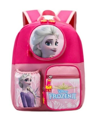 Cartella Frozen Zaino Principessa Elsa Asilo O Primario - Immagine 1 di 4
