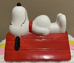 TAPA TARRO GALLETAS SNOOPY SOLO DE BENJAMIN Y MEDWIN / SNOOPY EN TECHO - Imagen 1 de 6