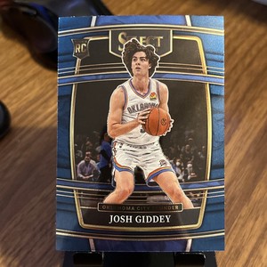 2021-2022 Panini Select Concourse Level Retail Blue Josh Giddey RC #58 Thunder