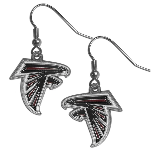 Atlanta Falcons Dangle Logo Earrings (Zinc) NFL Football Cover