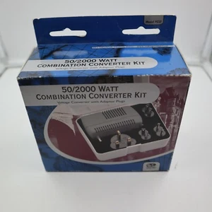 Travel Voltage Converter Kit By Voltage Valet 50/2000 Watt Autoswitching VCSP - Picture 1 of 6