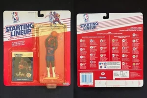 1988 ISIAH THOMAS Detroit Pistons ~ Figurina Starting Lineup NBA segni sul davanti - Foto 1 di 3