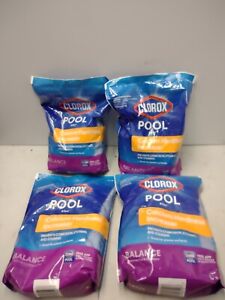 Clorox Pool & Spa Calcium Increaser  4 lb Bag  Lot of 4 NEW SEALED