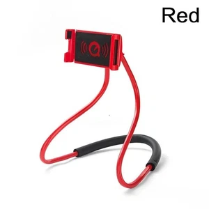 Flexible Mobile Phone Holder Hanging Neck Lazy Necklace Bracket Bed 360 Degree - Picture 1 of 7