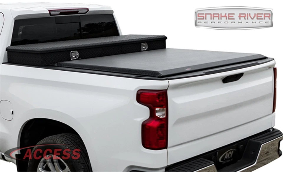 Access Toolbox Tonneau 保护套 WO 盒 适用于 14-18 雪佛兰 GMC 1500 2500 3500 高清 8 英尺床 — 第 1/4 张图片