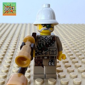 LEGO Monster Fighters: Major Quinton Steele, RIFLE, mof004, 9463, WEREWOLF, 2012