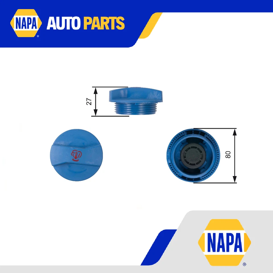 Radiator Cap fits VW GOLF 97 to 07 Gates 1J0121321B VOLKSWAGEN Quality New - Image 1 of 4