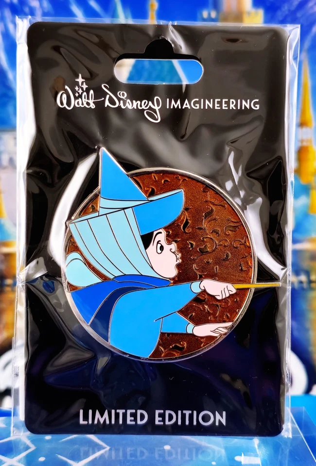 Disney WDI Heroes Pin - Merryweather  LE 250 NEW Sleeping Beauty Heroine Profile - Image 1 of 1