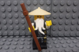 LEGO minifigure Sensei Wu njo0026 Ninjago Golden Weapons 2507 2521 2255 Master