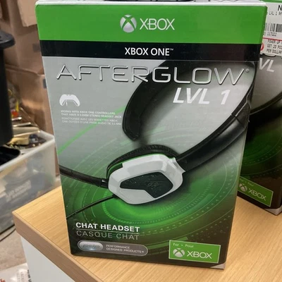 XBOX One afterglow LVL 1chat headset - Image 1 of 4