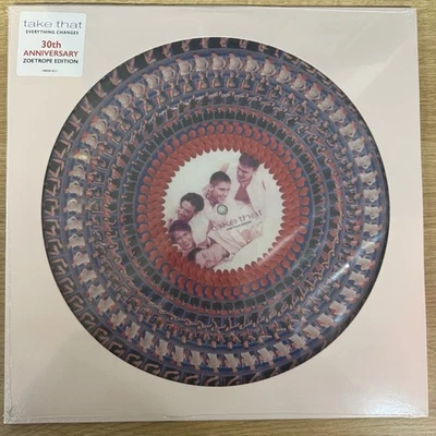 TAKE THAT - Everything Changes Picture Disc VINYL LP 2024 Sony BRAND NEW! - Image 1 of 2