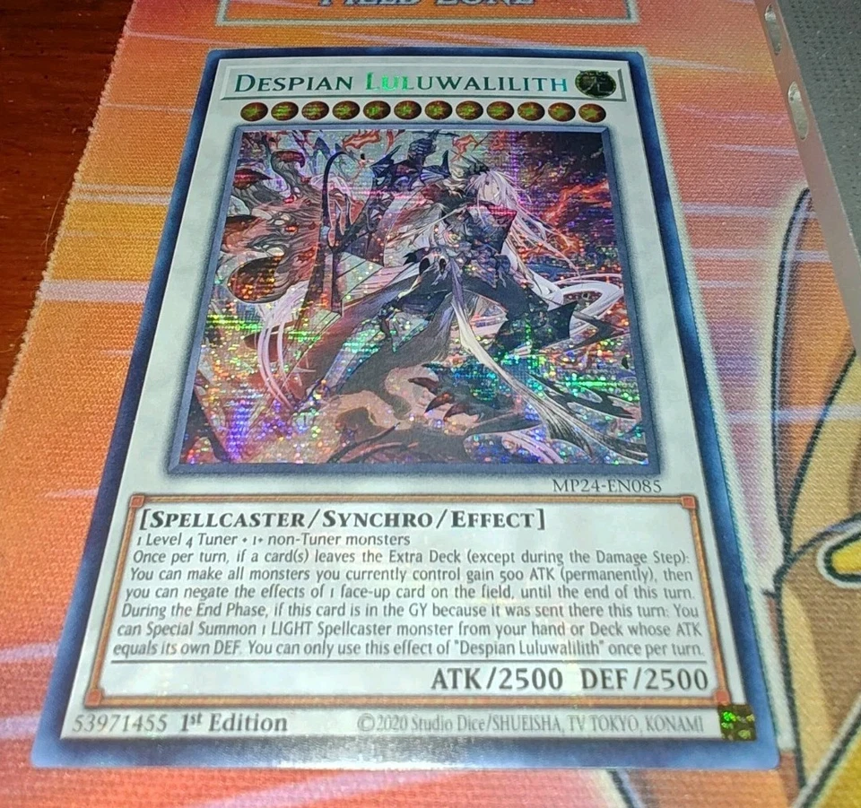 x1 Despian Luluwalilith - MP24-EN085 - Prismatic Secret - Yugioh - 1st Ed NM - Image 1 of 1
