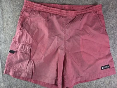 Pantalones Cortos Columbia Para Mujer Pequeños Nylon Púrpura Ligeros Bolsillos Senderismo Informales Foto 1 de 4