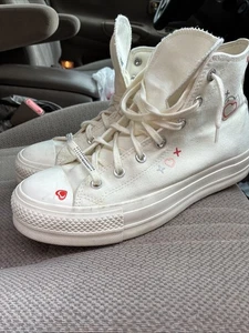 Converse Y2K Heart High Lift Platform Barely Used Once Women’s 11 - Picture 1 of 13