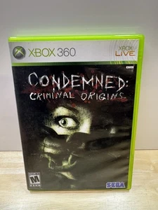 Condemned: Criminal Origins (Microsoft Xbox 360, 2005) Completo En Caja Original - Imagen 1 de 4