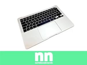 Funda protectora MacBook Air 13" A2179 con teclado francés AZERTY Plata 2020 - Imagen 1 de 13