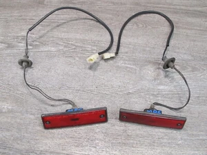 86-91 MAZDA RX7 FC3S SET OF 2 REAR LEFT & RIGHT SIDE MARKER LIGHT OEM - Picture 1 of 13
