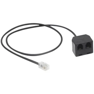 Durable RJ9 Adapter Splitter Cord Dual 2 Female To 1 Male RJ9 4P4C Extension - Afbeelding 1 van 8