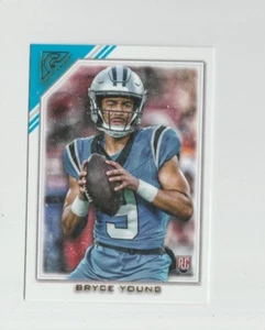 BRYCE YOUNG 2024 TOPPS COMPOSITE FOOTBALL GALLERY ROOKIE #376 CAROLINA PANTHERS - Picture 1 of 2
