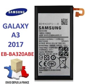BATTERIE SAMSUNG ORIGINALE EB-BA320ABE GALAXY A3 A320 2017 2350mAh battery - Photo 1 sur 1