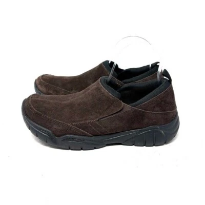 Crocs Marrón Gamuza Swiftwater Mocs Para Hombre Talla 8 Foto 1 de 4