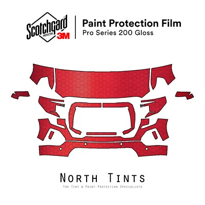 GMC Sierra 1500 2019-2021 3M PRO PreCut Paint Protection Film Clear Bra PPF Kit - Image 1 of 4