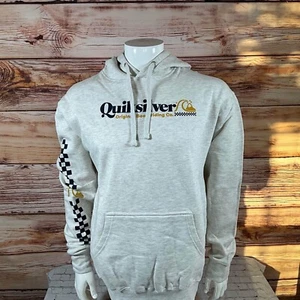 QuikSilver Check Yo Self Hoodie Large NWT - Picture 1 of 2
