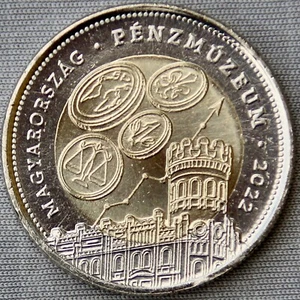 UNGARN /HUNGARY_100 Forint 2022_Hungarian Money Museum_Münzmuseum_Bi-Metall_unc - Bild 1 von 4