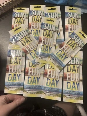 SUNDAY FUNDAY Packets BULK Indoor Outdoor Dark Tanning - Image 1 of 2