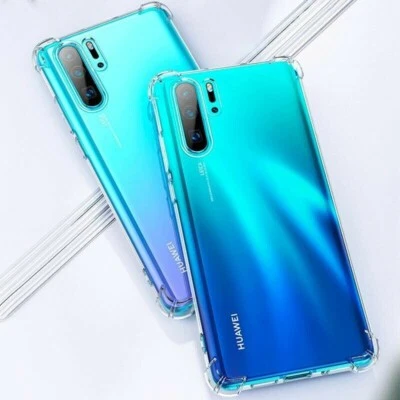 Case For Huawei P30 Pro / P30 lite / P30 P40 CLEAR Gel Shockproof Silicone Cover - Image 1 of 4
