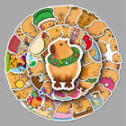 50PCS Capybara Cartoon Stickers Decal Animal Decoration Suitcase Scrapbookin BII