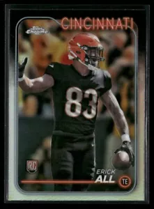 2024 Topps Chrome Refractor Rookie Erick All - Picture 1 of 2