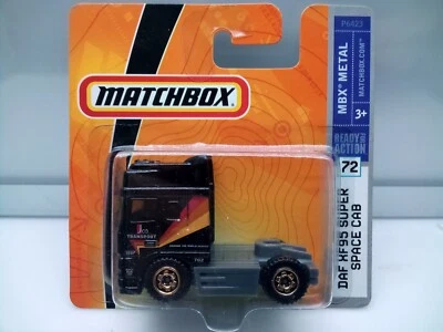Matchbox Superfast / MB 702 - DAF XF95 Space Cab - Black - Model Truck x1  - Image 1 of 4