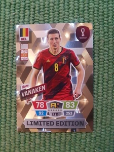 Panini FIFA World Cup Qatar 2022 Limited Edition Vanaken - Zdjęcie 1 z 1