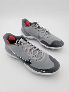 Nike Alpha Huarache Elite 3 Low 'Light Smoke Grey' Baseball Cleats Men's Size 13 - Picture 1 of 6