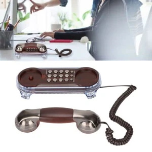 Landline Wired Telephone Retro House Phones NEW Corded Phone Home Office - Zdjęcie 1 z 11