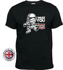 Star Wars Storm Trooper Miss You noir imprimé coton ajusté et unisexe T-shirt