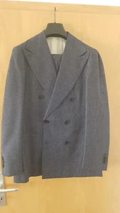 Suitsupply Suit Anzug Size 46, 100 Prozent 120er Super Schurwolle, Blau, Vitale - Bild 1 von 8